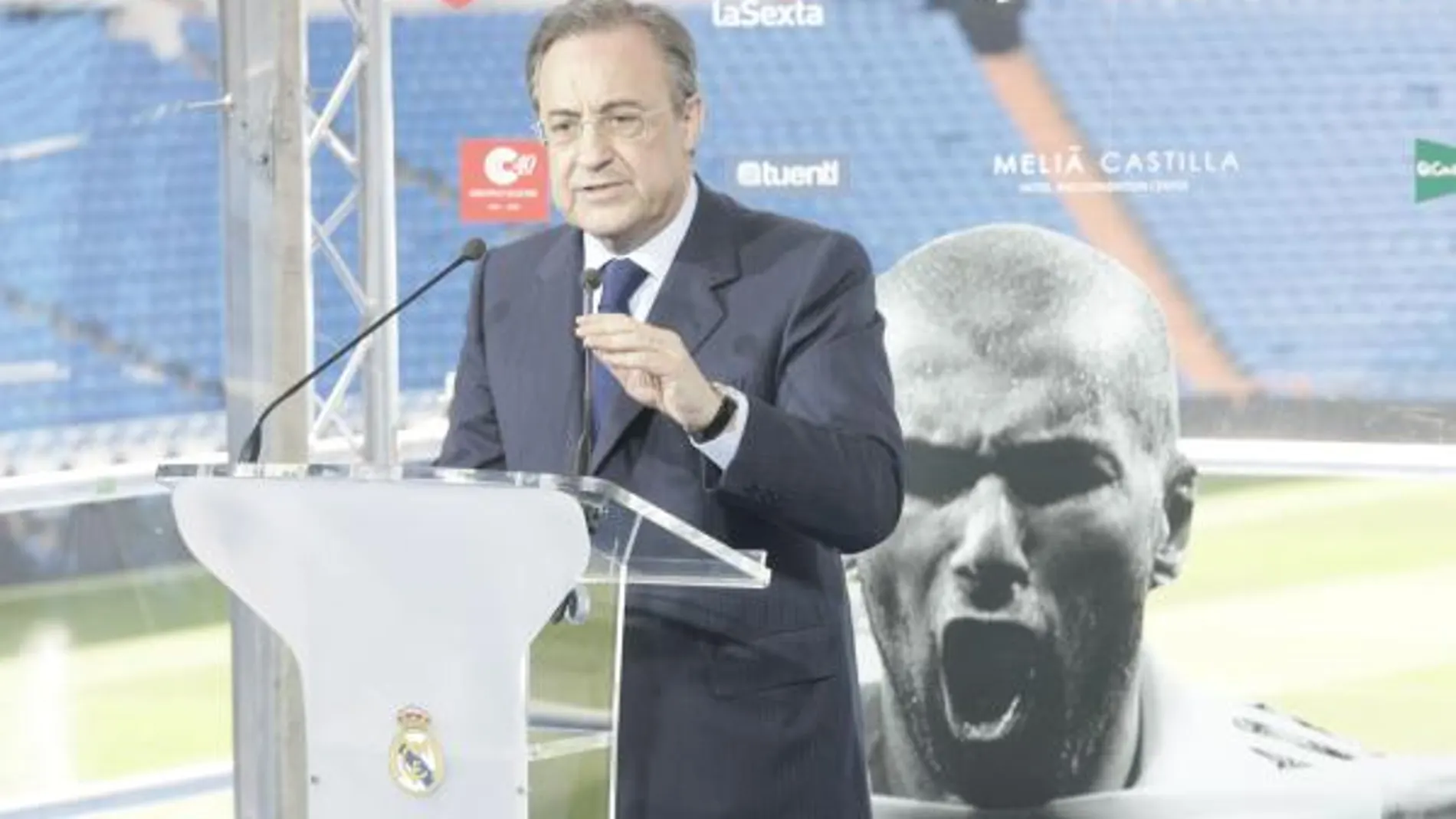 Florentino Pérez ha comparecido en rueda de prensa