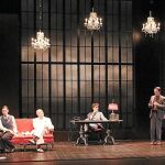 Un momento de la representación de «La Ratonera», de Agatha Christie