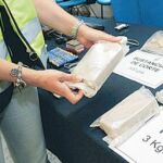 Cinco traficantes detenidos y 35 kilos de droga intervenidos