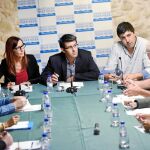 La vicepresidenta Maria Josep Amigó y el presidente Jorge Rodríguez y la reunión comarcal del Rincón de Ademuz