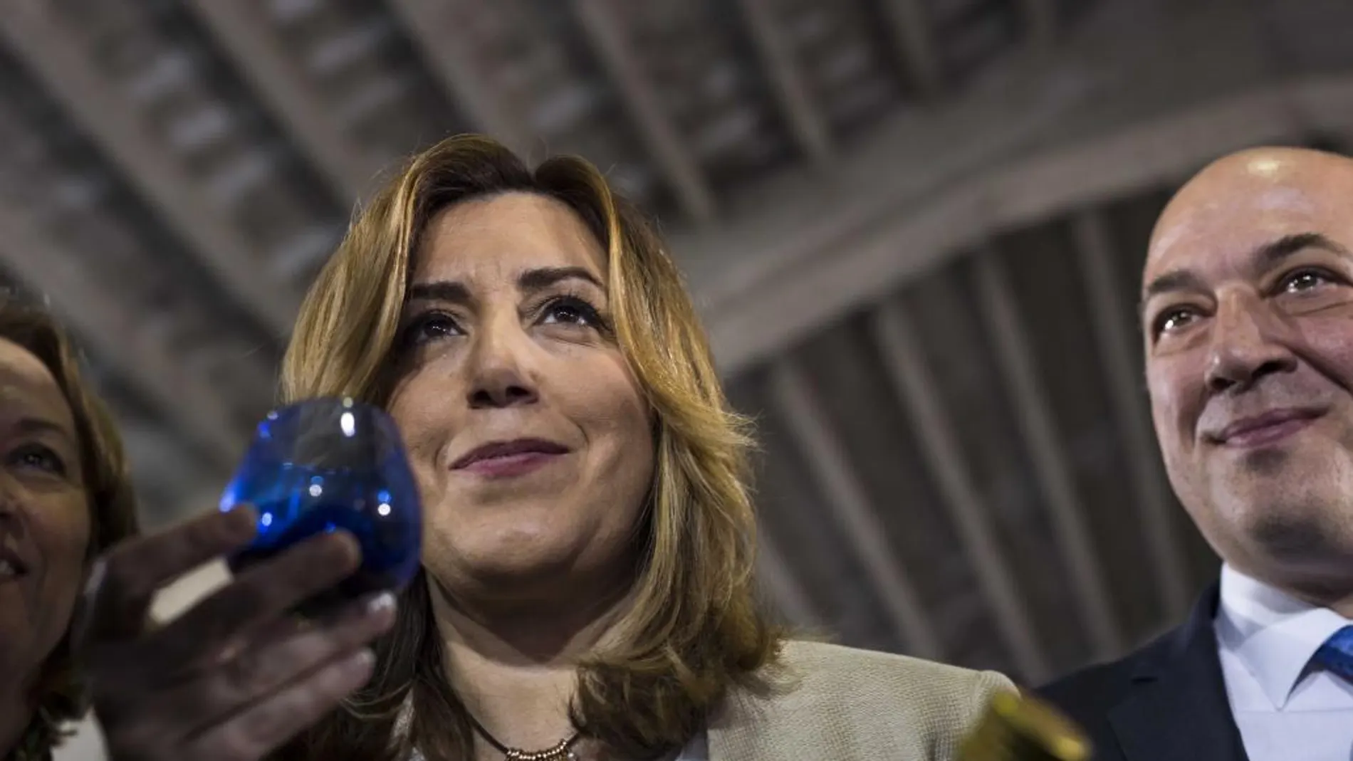 La presidenta de la Junta de Andalucía, Susana Díaz