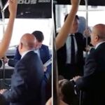 Pasajeros de un autobús cantan ‘Bella ciao’ al vice primer ministro de Italia