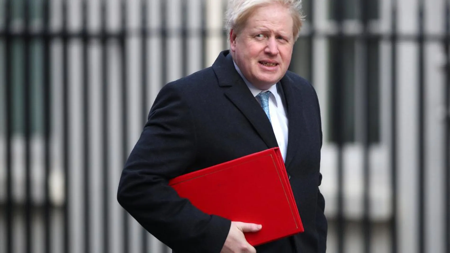 El ministro británico de Asuntos Exteriores, Boris Johnson, el pasado 6 de febrero
