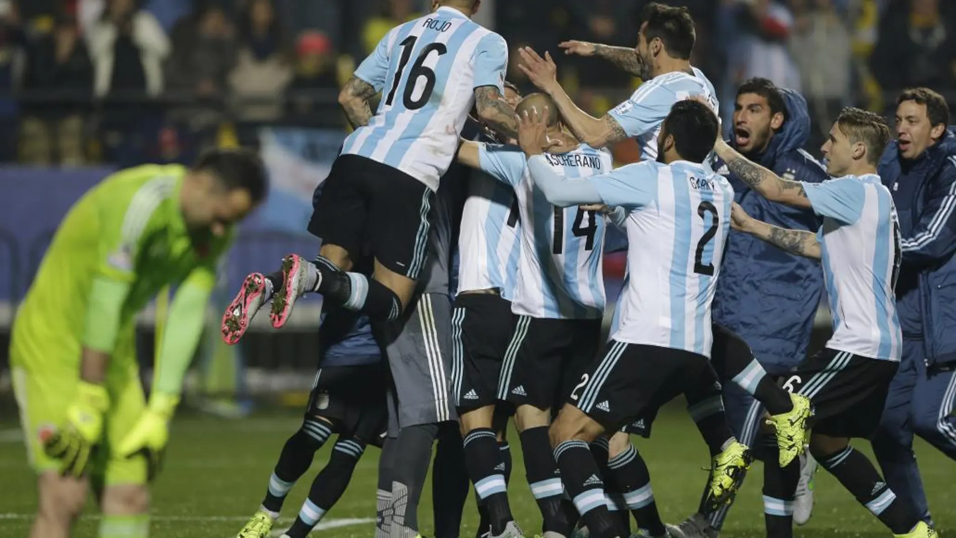 Argentina celebra el triunfo