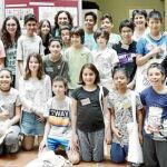 Los niños de 6º del colegio Cervantes de Ciutat Vella pidieron tener más tiempo para estar con la familia
