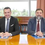 De izquierda a derecha: R. Aurín (consultor en Gobernanza del Agua), R. Cots (secretario general del Ayuntamiento de Gavá), F. Caamaño (ex ministro de Justicia) y V. Gómez (ex ministro de Trabajo e Inmigración)