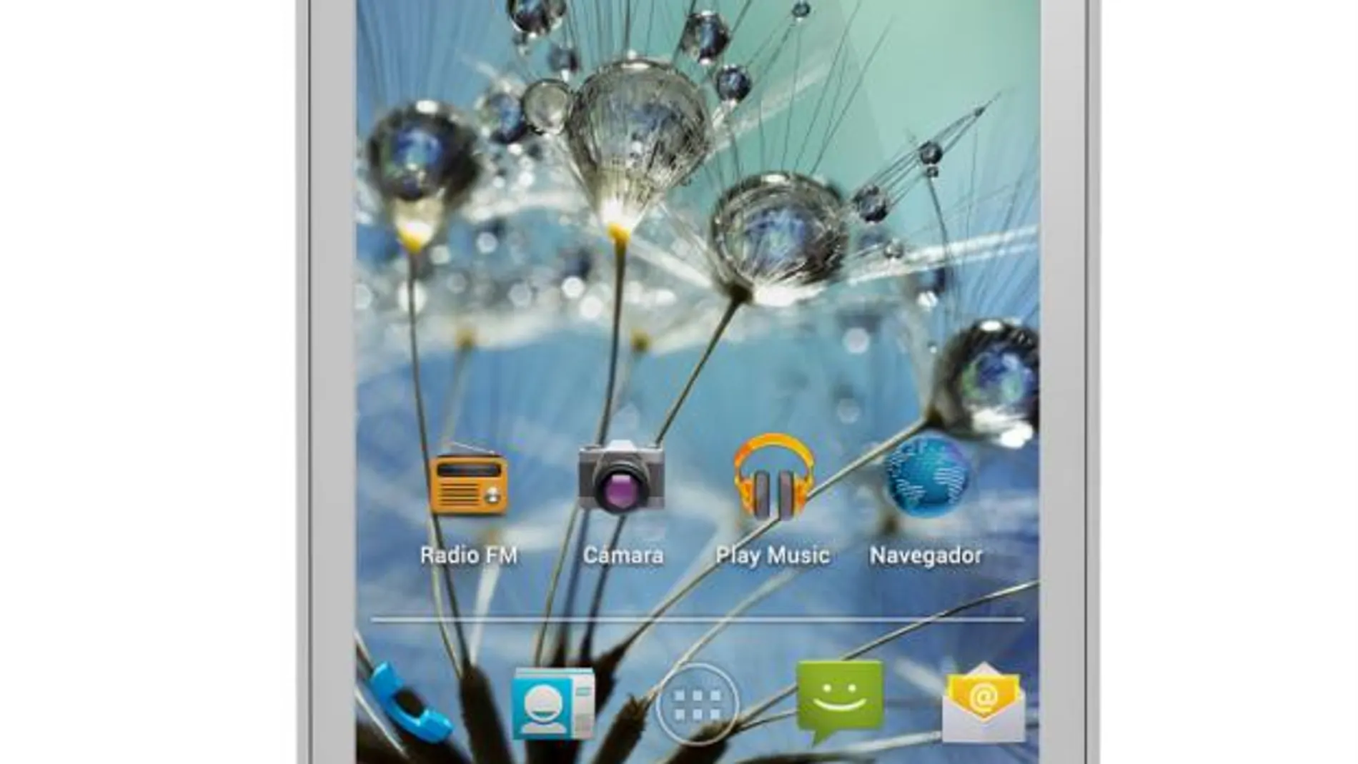 Imagen frontal del Bq Aquaris