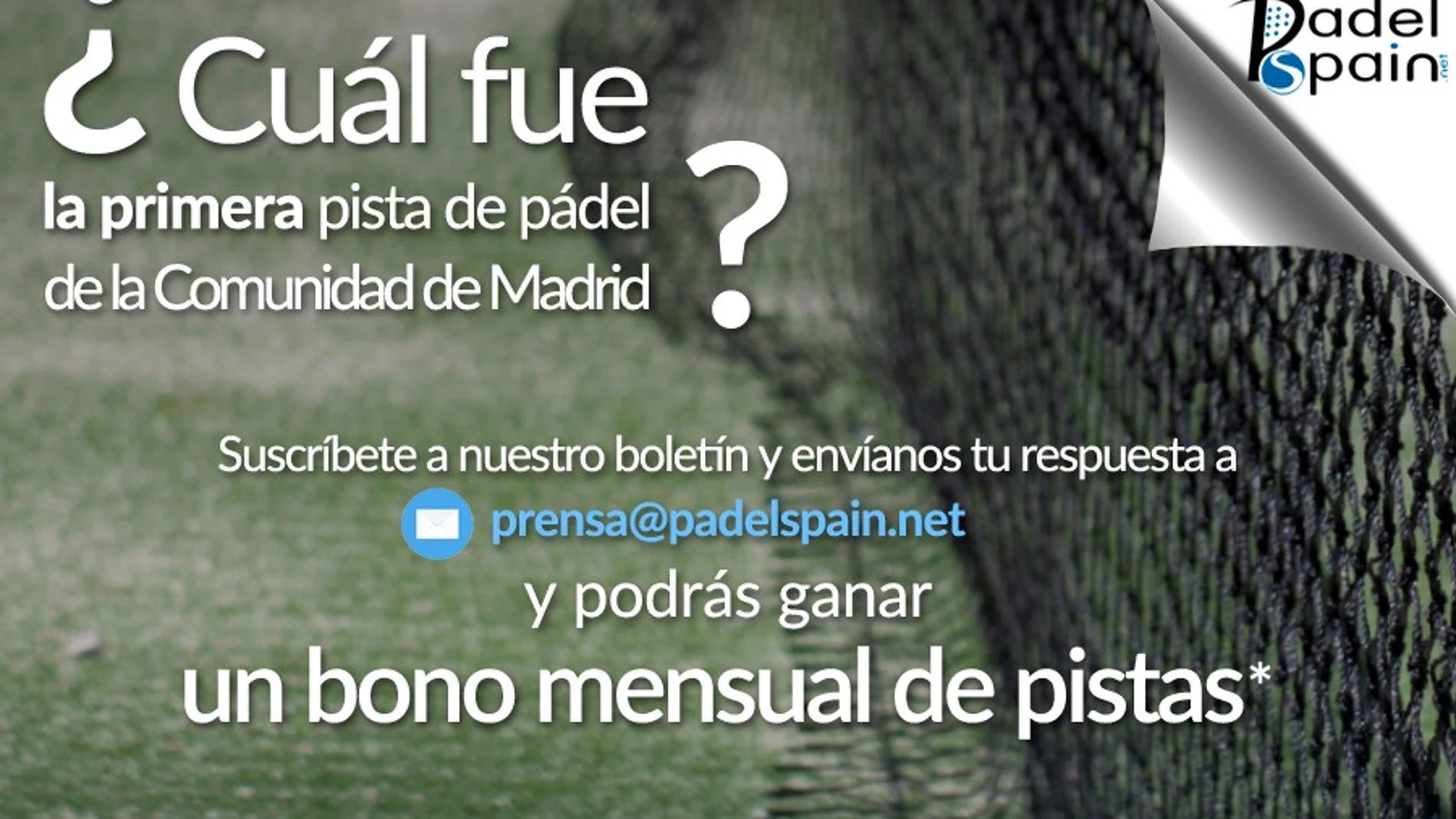 ¿Cuál fue la primera pista construida en Madrid?