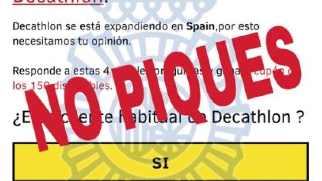 Mensaje de la Policía Nacional