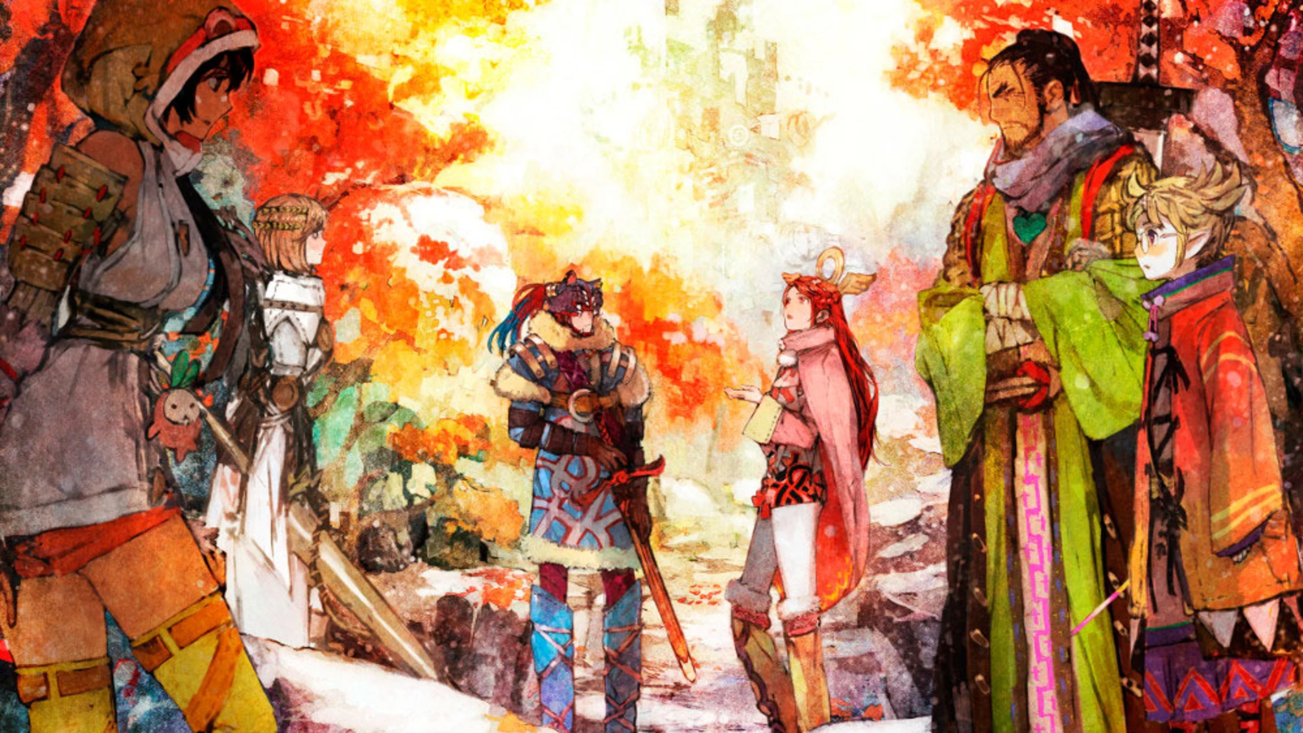 Personajes y entornos en el nuevo video de I am Setsuna