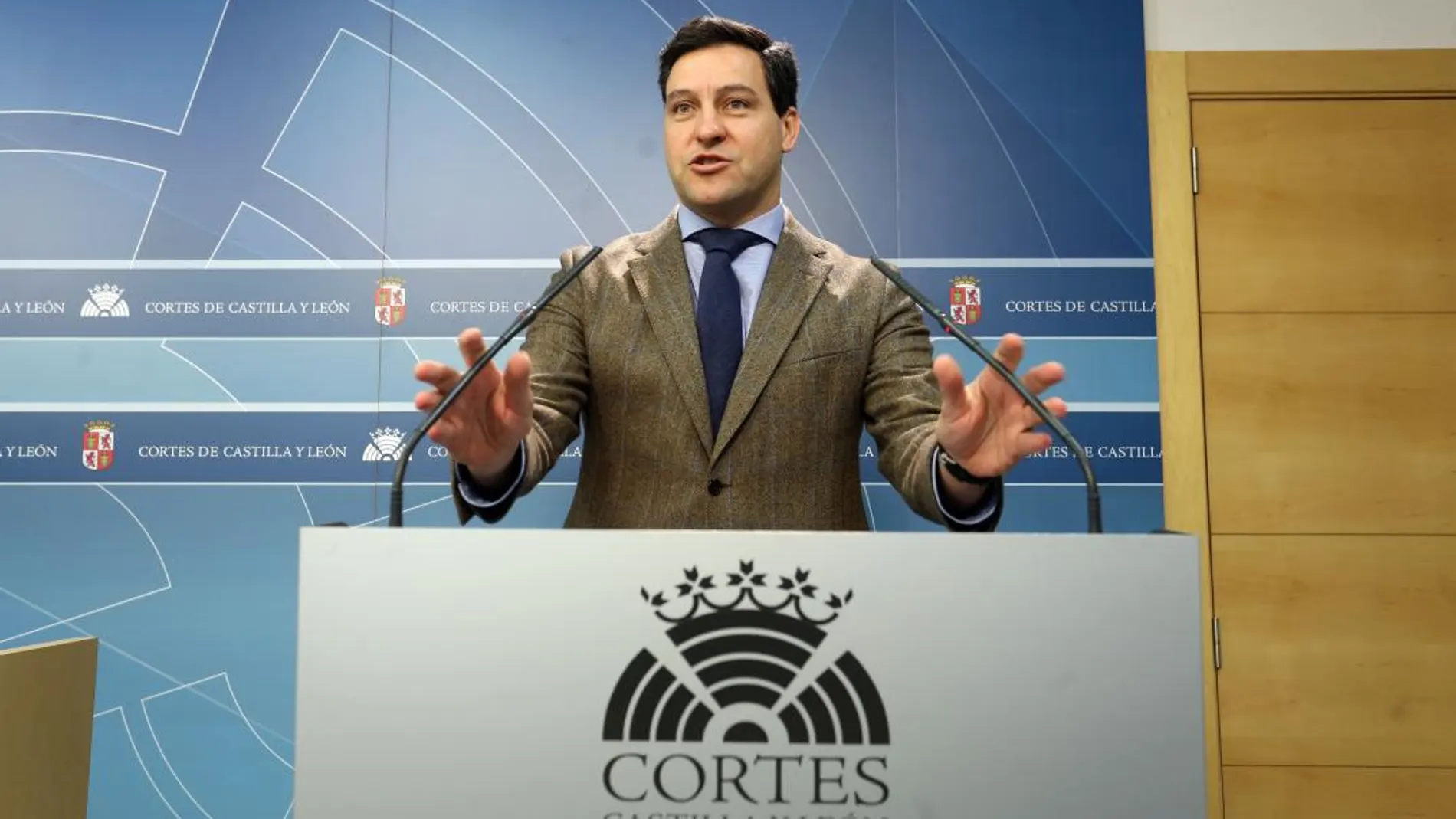 El portavoz del PP, Raúl de la Hoz