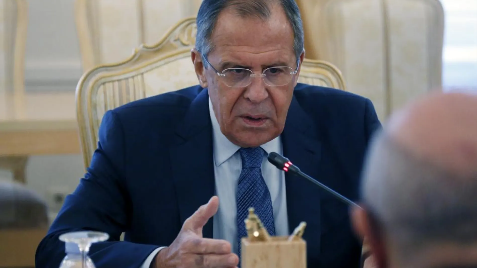 El ministro ruso de Exteriores, Sergei Lavrov