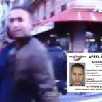 Imagen captada por una cámara de video de Salah pasando delante de uno de los cafés ametrallados en París