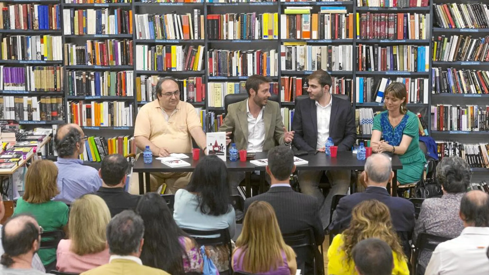 Vidal Arranz, Enrique Fonseca, David Álvaro García y Ángela de Miguel
