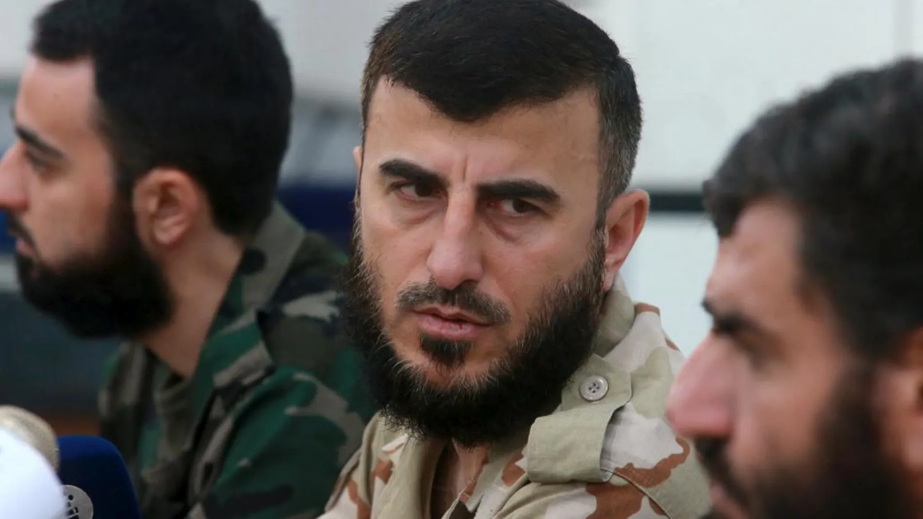 Uno de los dirigentes rebeldes más importantes de Siria, Zahran al Alush, líder del Ejército del Islam, muerto tras un ataque en Damasco