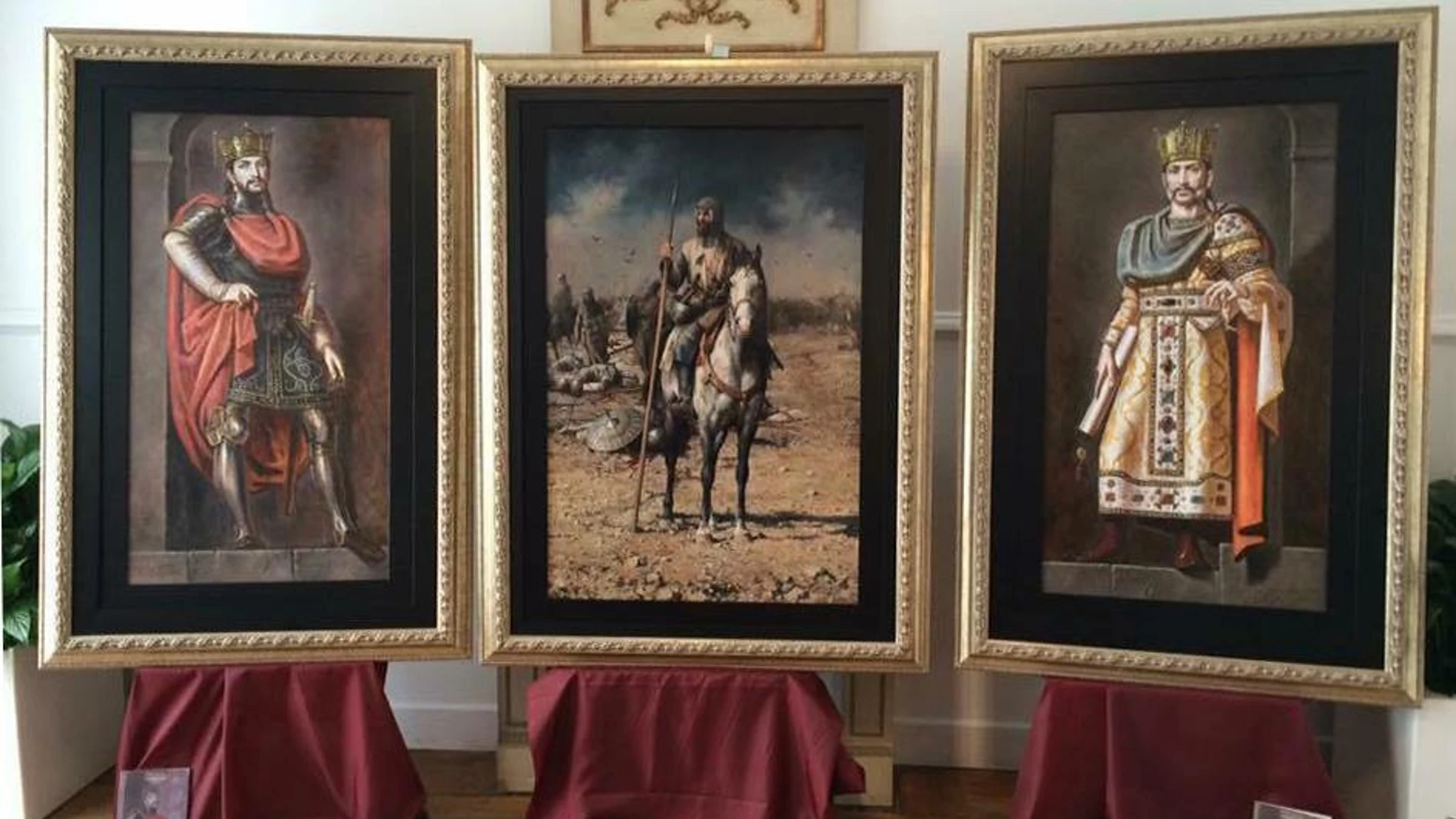 Ferrer-Dalmau expone «bocetos para la Historia» en el Palacio Santa Barbará de Madrid