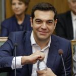 Alexis Tsipras durante su primer Consejo de Ministros