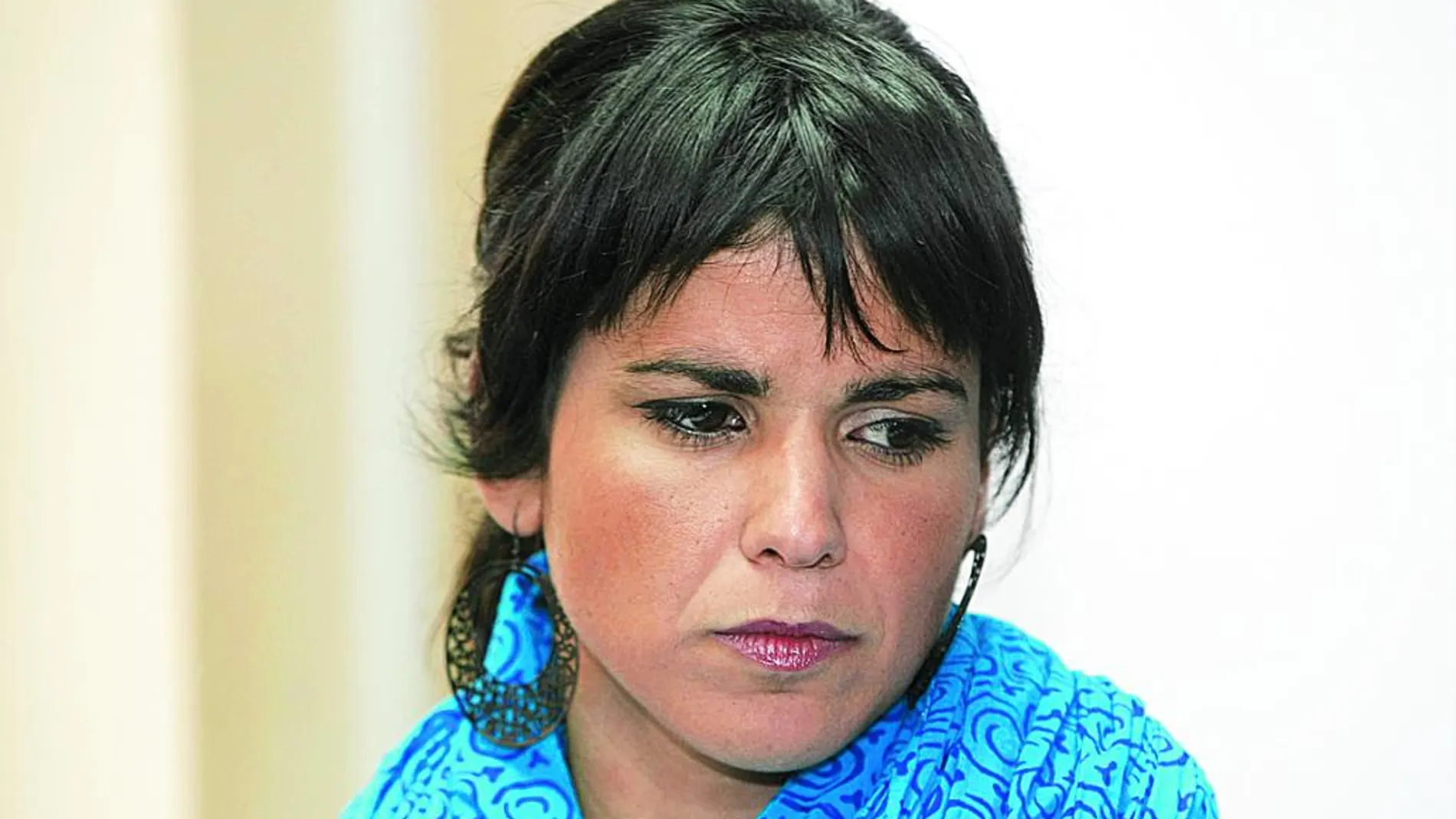La portavoz de Podemos en el Parlamento de Andalucía, Teresa Rodríguez