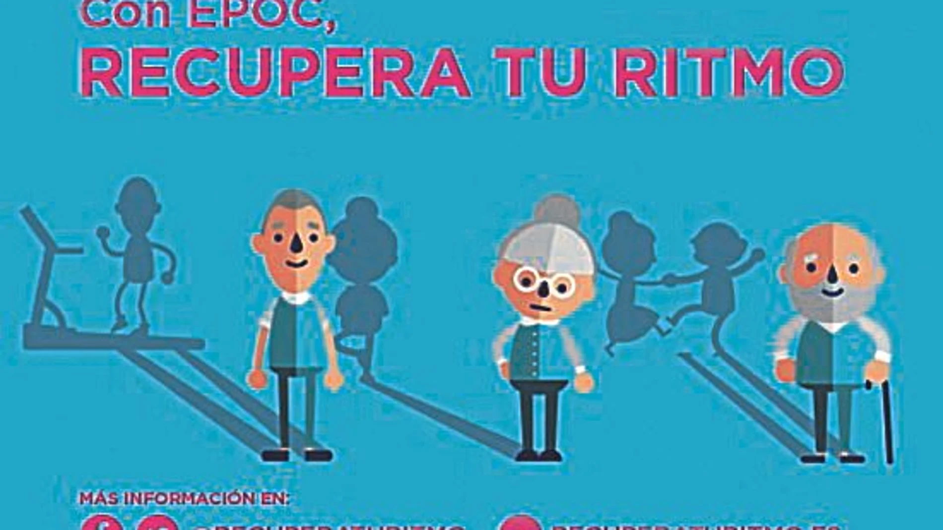 «Recupera tu ritmo», una campaña para movilizar a los pacientes con EPOC