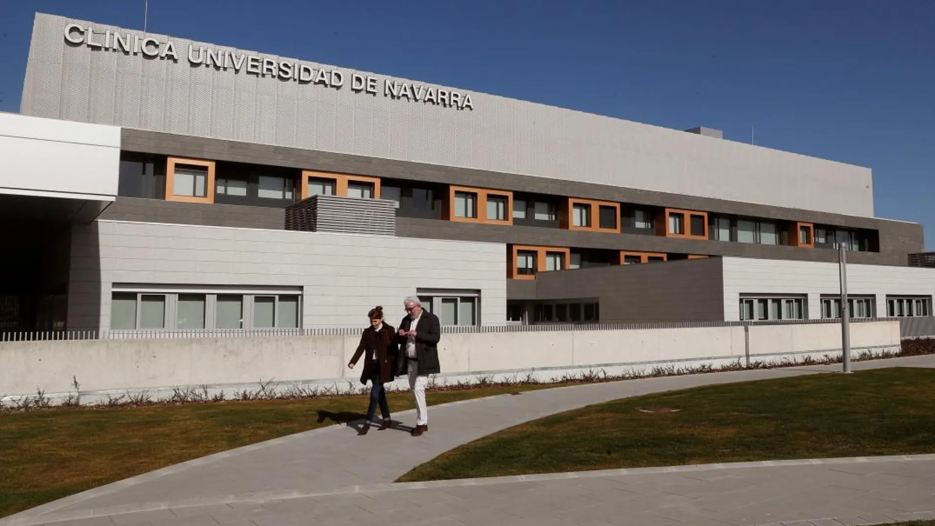 Imagen del exterior de la sede en Madrid de la Clínica Universidad de Navarra / Foto: Efe