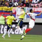  0-0. Perú resiste el asedio de Colombia y clasifica a cuartos de final