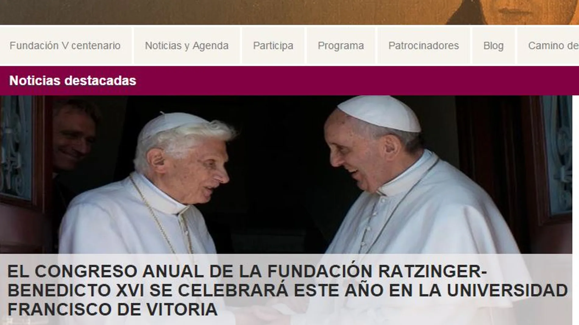 Madrid acogerá en octubre el Congreso anual de la Fundación vaticana Joseph Ratzinger-Benedicto XVI