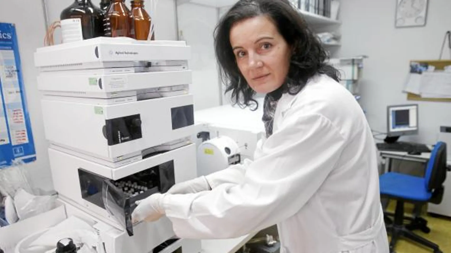 la responsable del laboratorio de Biología Molecular del Hospital Carlos III, Sonia Rodríguez
