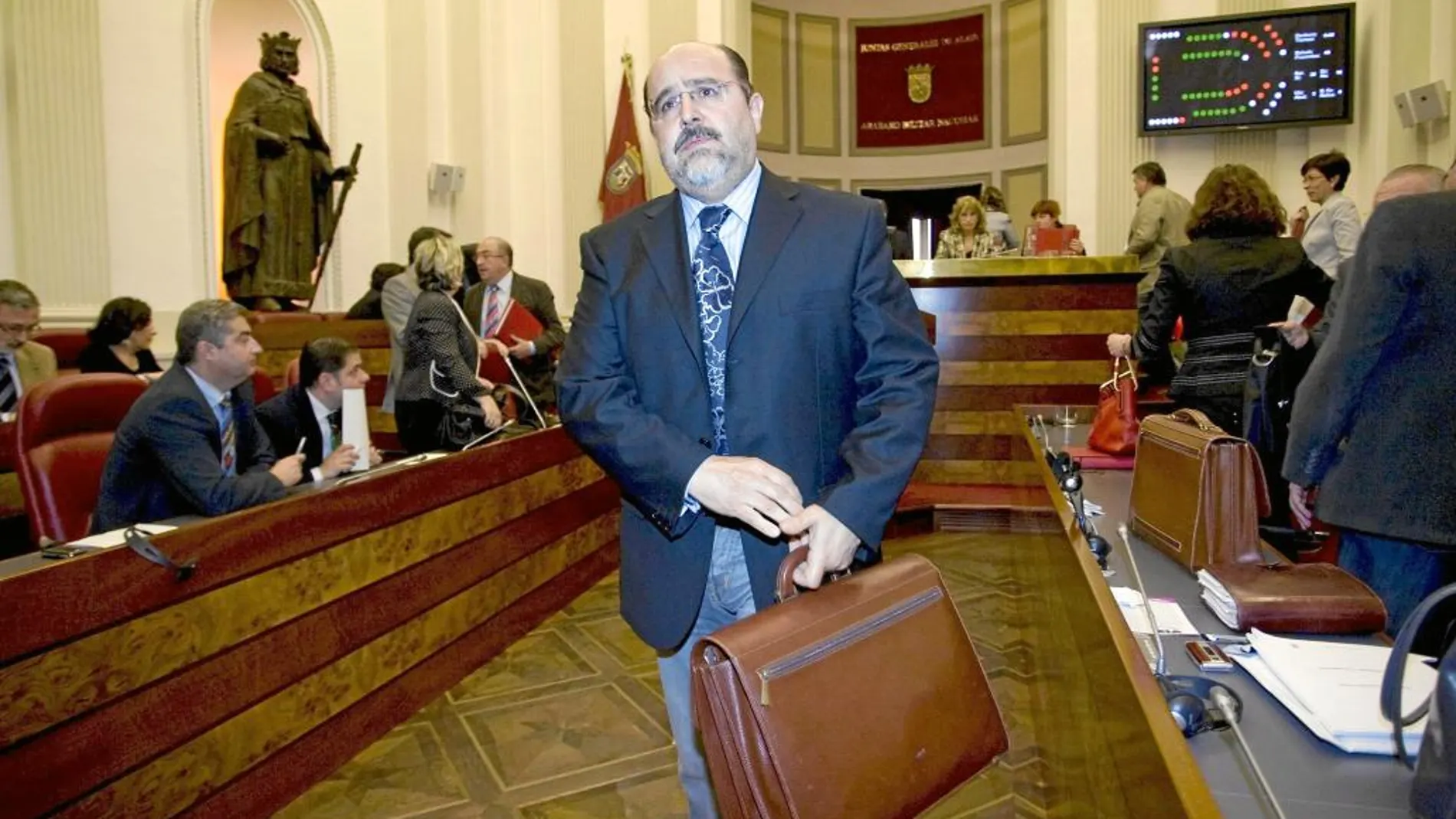 Juan Carlos Prieto, actual diputado del PSE y ex secretario general de los socialistas vascos en Álava