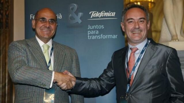 Telefónica y Ferran Adrià estudian crear una red social de cocineros
