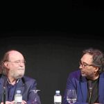El universal etnógrafo Joaquín Díaz y Gabriel Calvo presentan «Trovadores y juglares» en la Feria del Libro de Valladolid