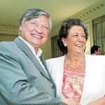 Barberá con Anatoli Karpov