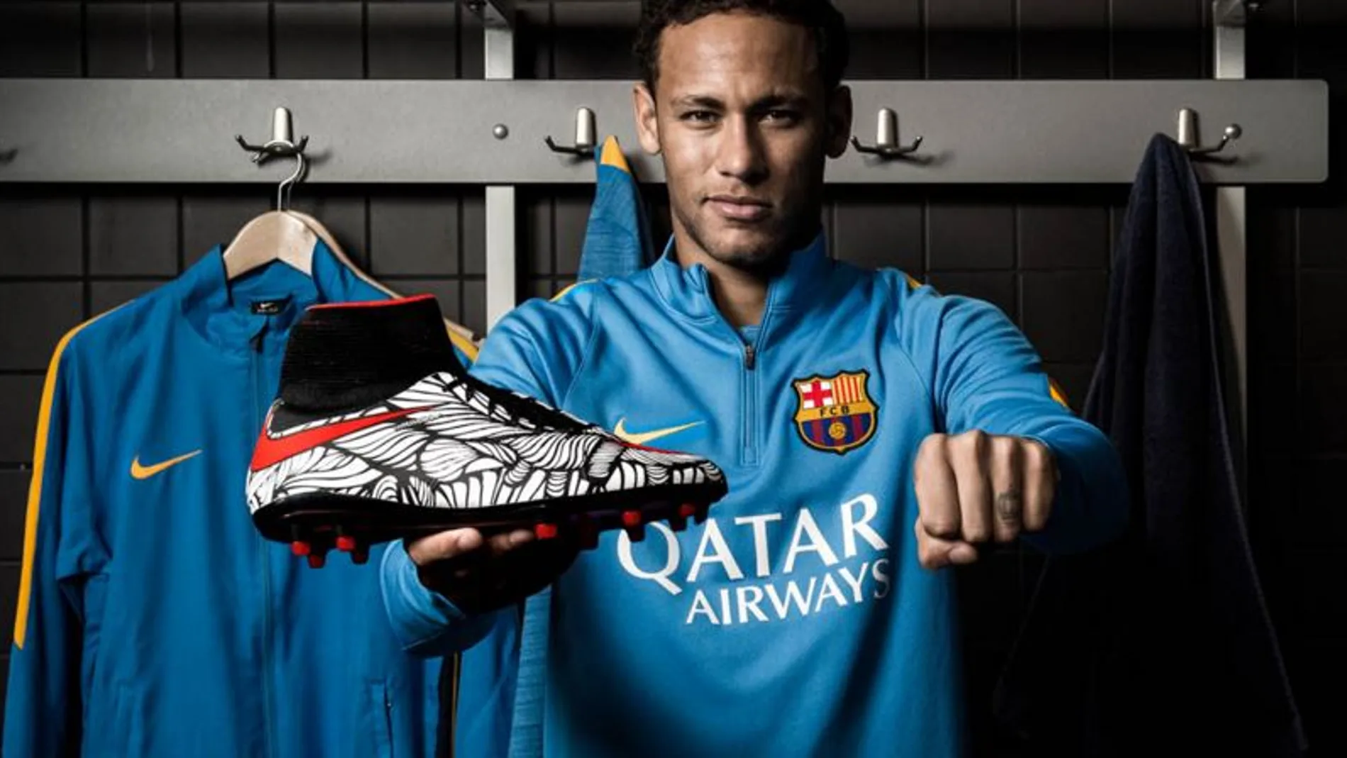Alegria», las botas de Neymar