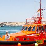 Uno de los buques de Salvamento Marítimo utilizados para el rescate