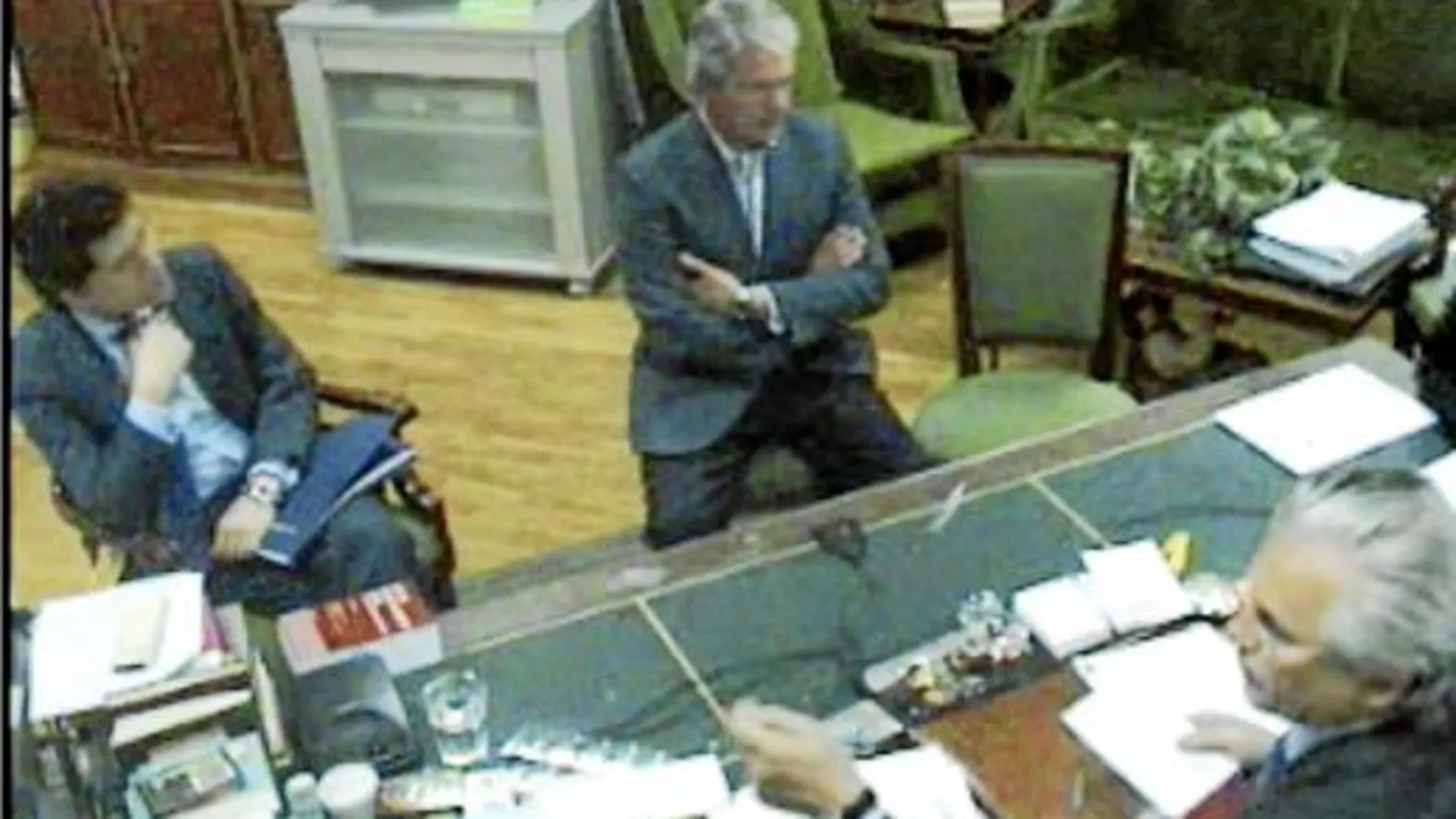 Imagen de archivo de Crespo ante el juez Garzón