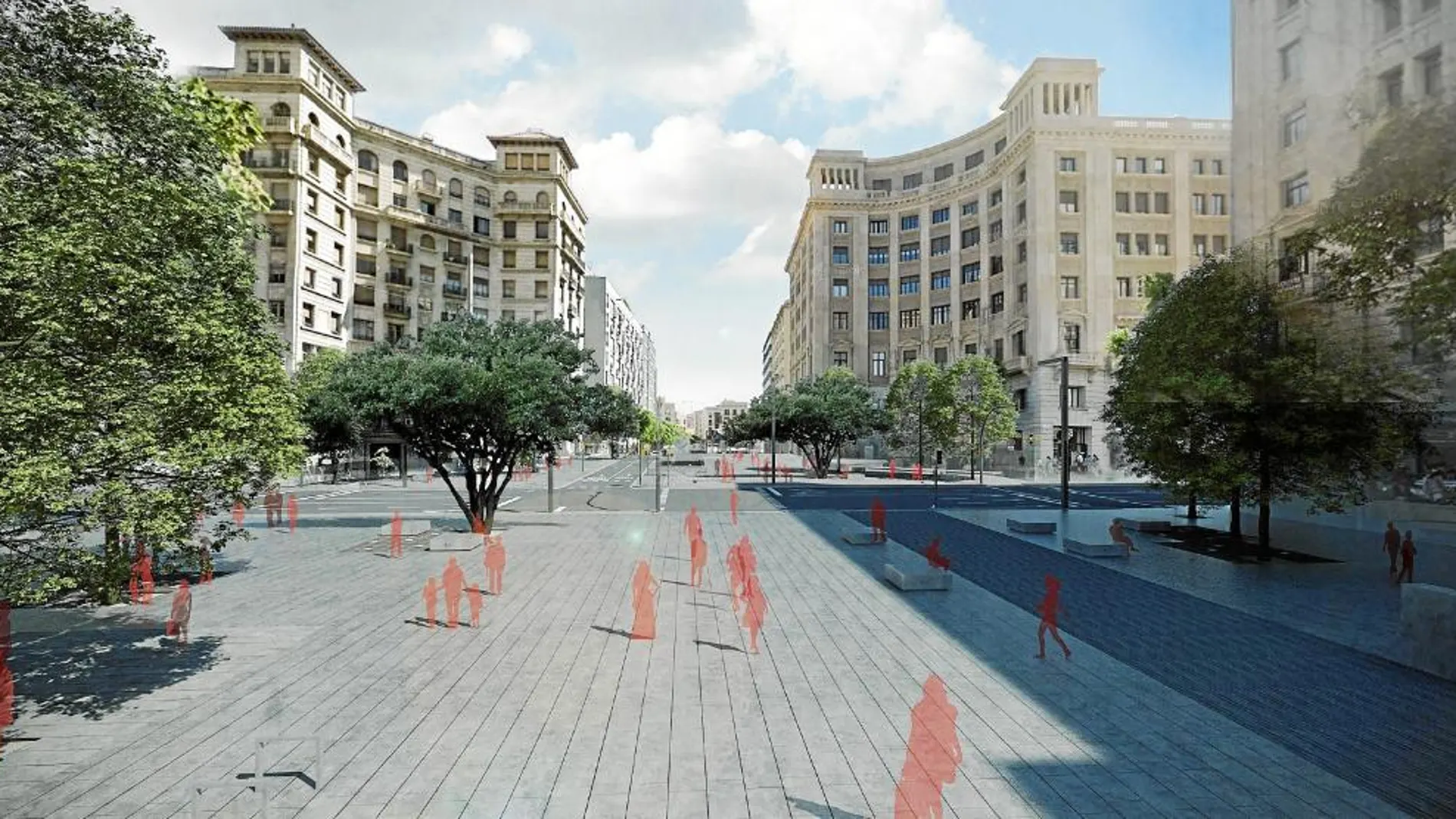 Imagen digital del resultado final de la reforma de la plaza de Antonio Maura / Ayuntamiento