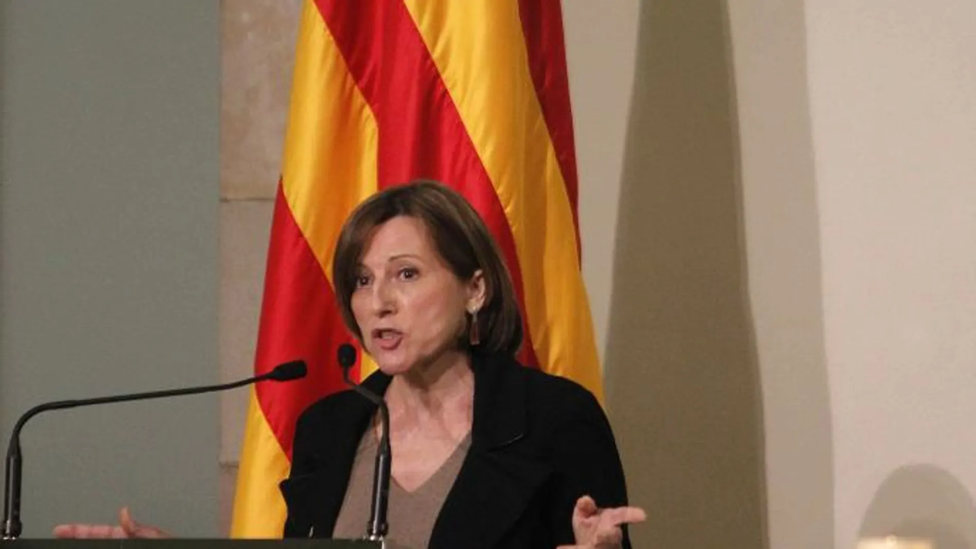 La presidenta del Parlament, Carme Forcadell