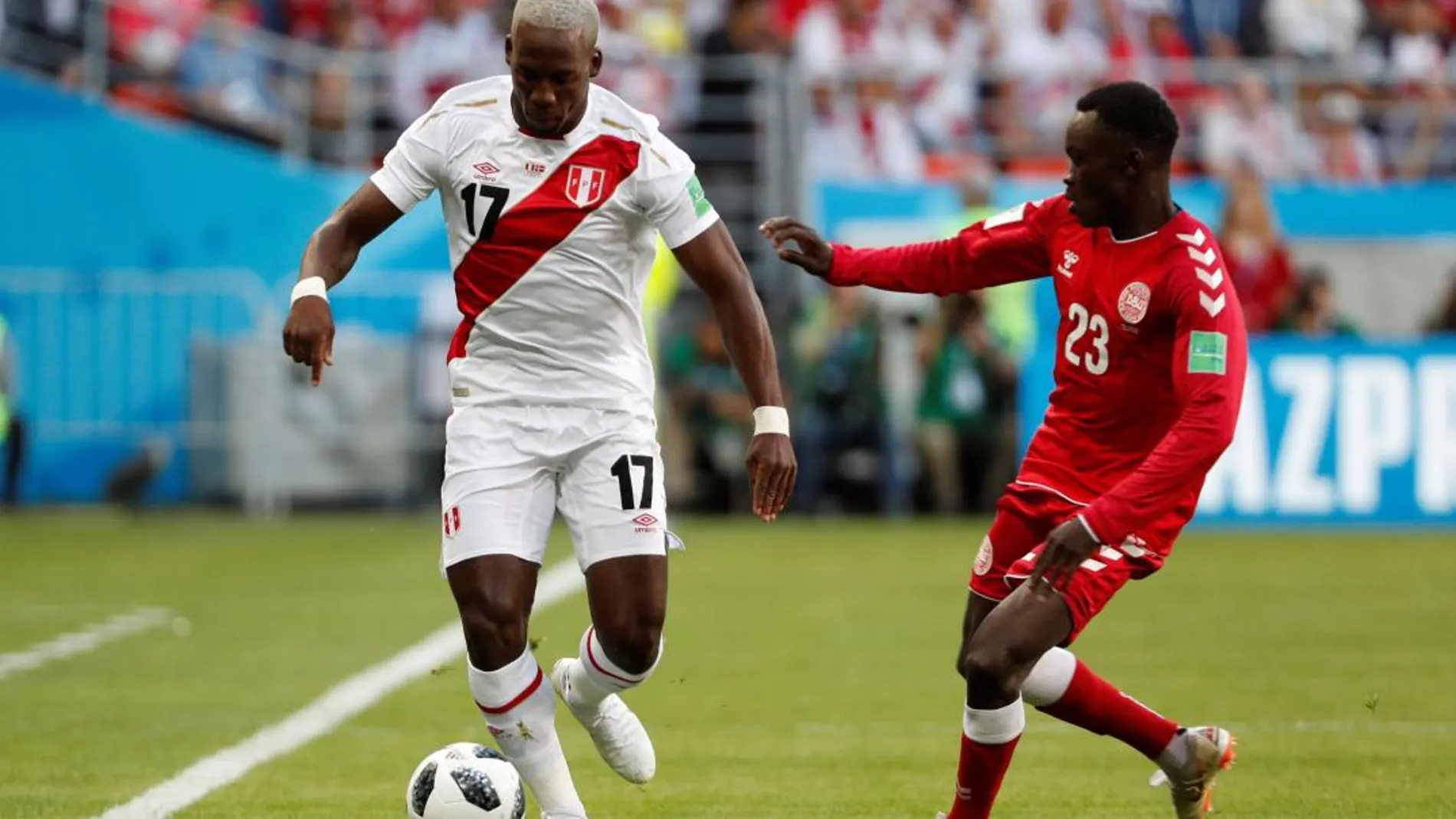 Dinamarca - Perú / Foto: Reuters