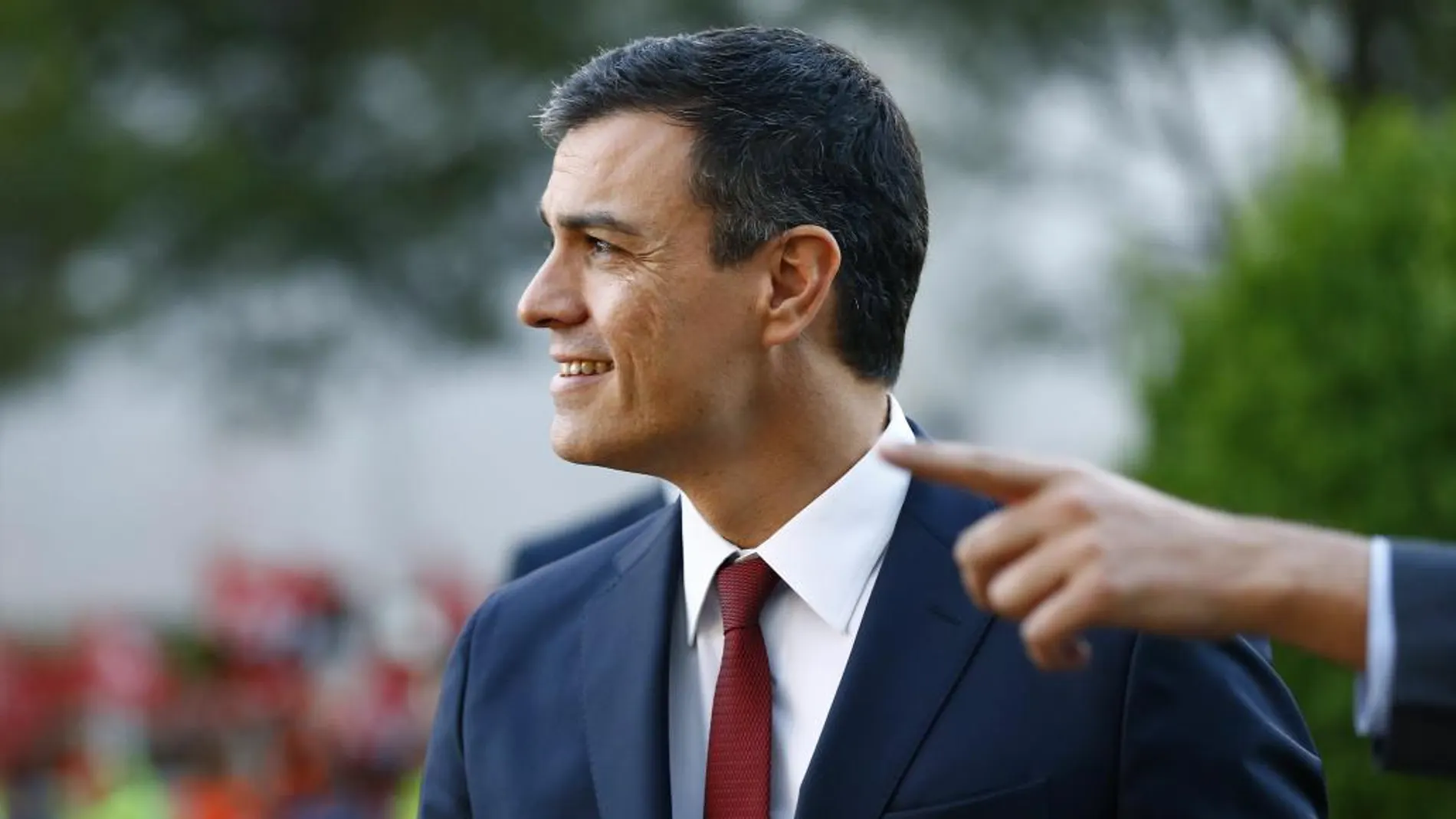 El candidato por el PSOE a la presidencia del Gobierno, Pedro Sánchez