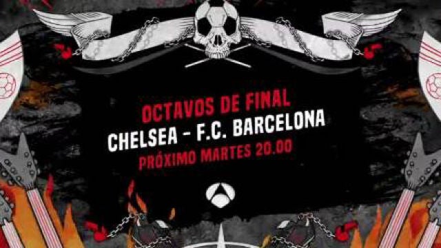 El Chelsea-Barça de Champions se juega en Antena 3