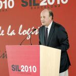 El presidente del SIL, Enrique Lacalle, durante el acto inaugural