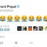 Piqué se mofa del Real Madrid