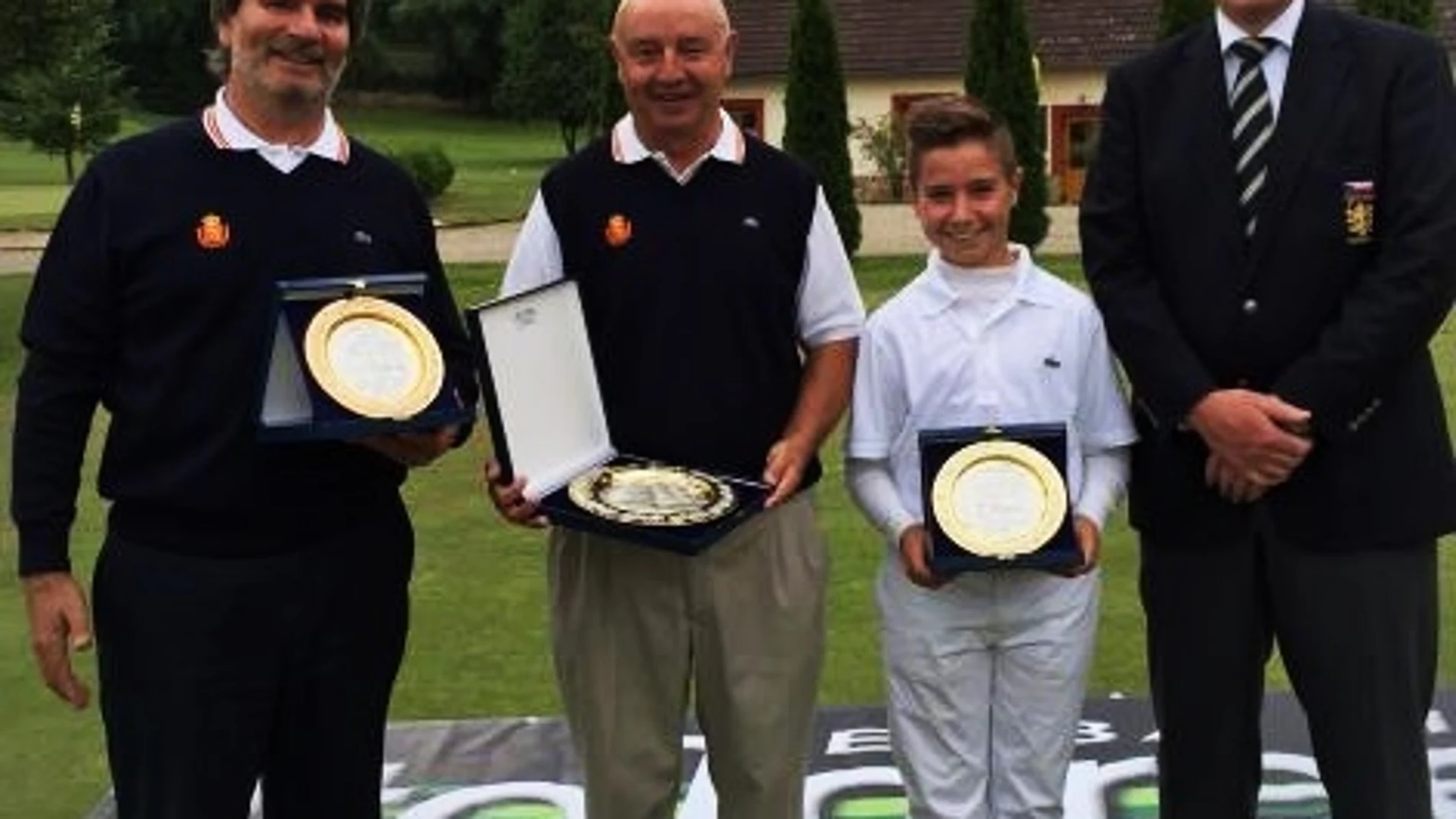 Los tres españoles que ganaron el trofeo