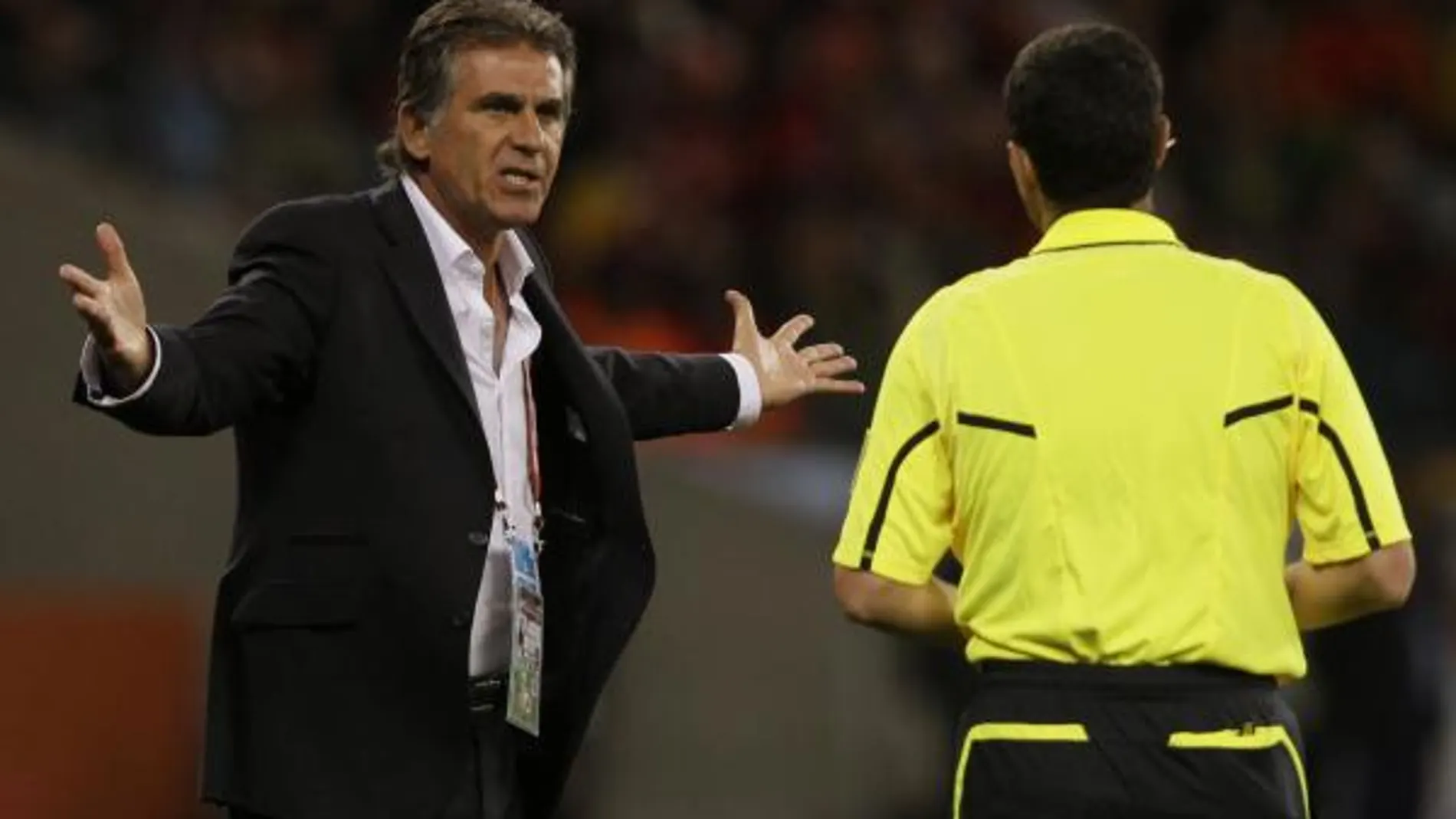 Queiroz considera "justa"la victoria de España