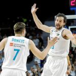 Doncic y Llull fueron los máximos anotadores del Real Madrid en el segundo partido. El esloveno anotó 14 puntos; el base hizo 13