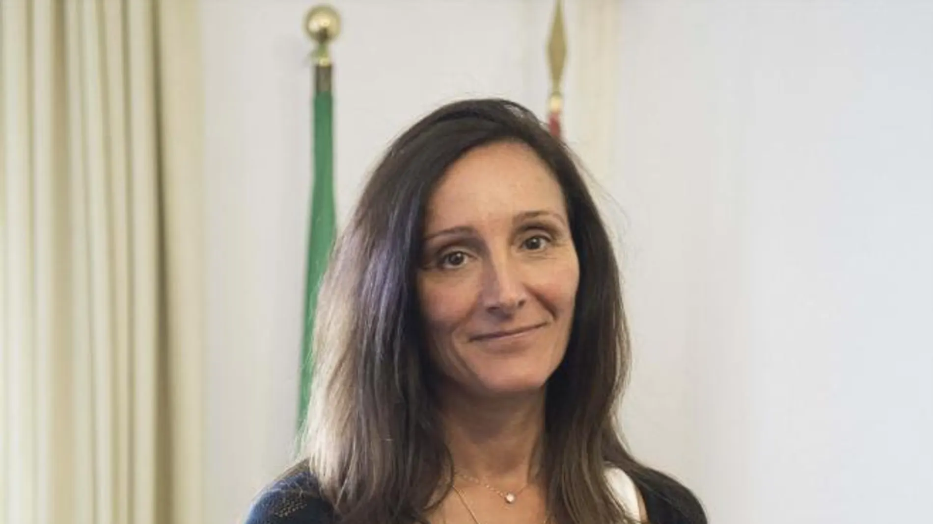 María Núñez Bolaños en su despacho en el juzgado de instrucción 6 de Sevilla