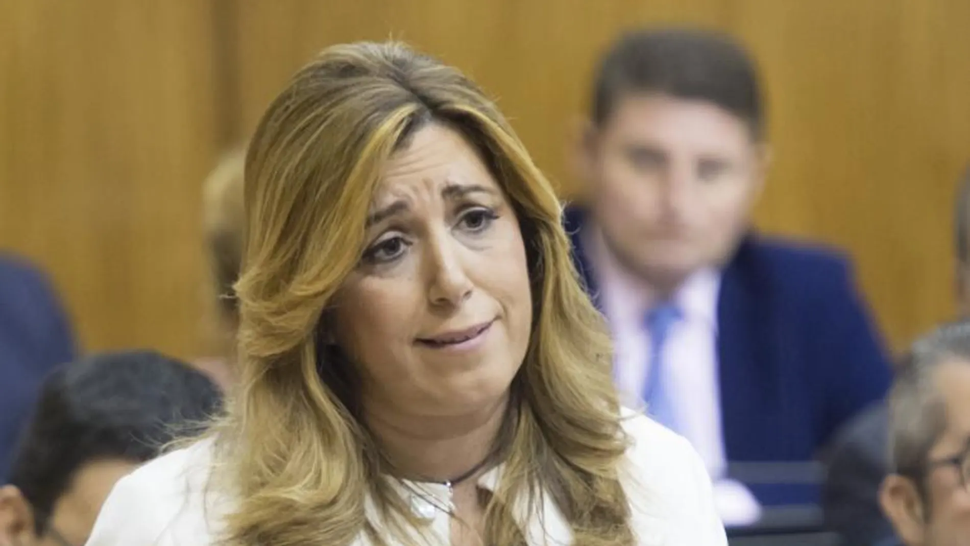 La presidenta de la Junta de Andalucía, Susana Díaz