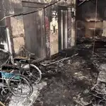  Se elevan a 25 los muertos en el incendio de un hospital saudí