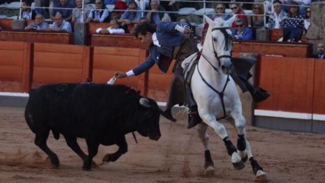 Banderillas cortas de Sergio Galán en Salamanca