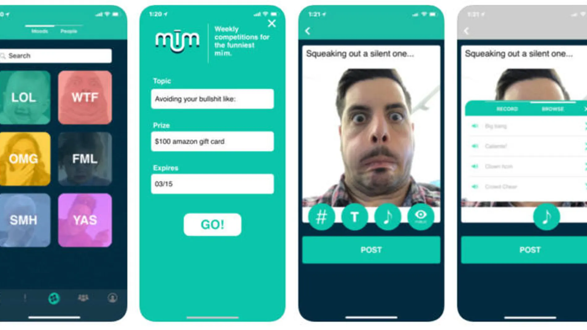 Mim, la app para crear GIFs personalizados con tu cara que ha batido records