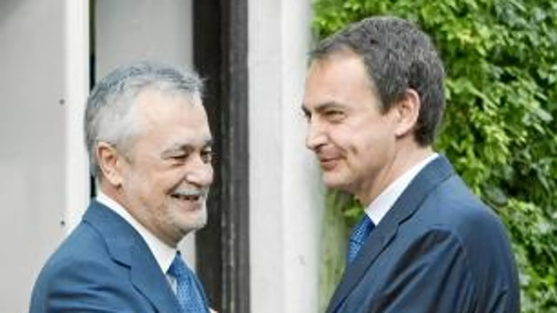 José Luis Rodríguez Zapatero y José Antonio Griñán, en una reunión mantenida en Madrid